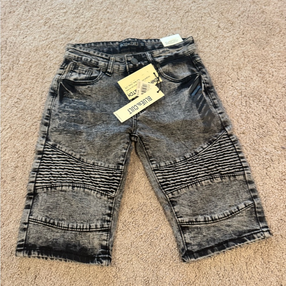 Kids Black Denim Jeans